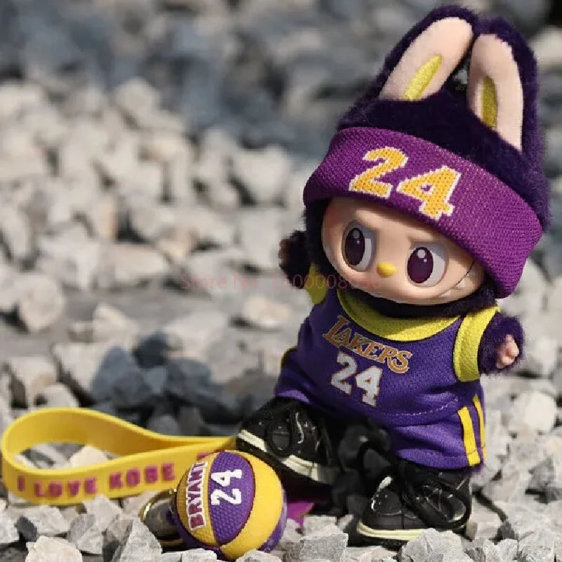 17Cm Labubu Clothes Mini Labubu Clothes Outfit Accessories for Basketball Playe Labubu Clothing Idol Athlete Clothing Gift